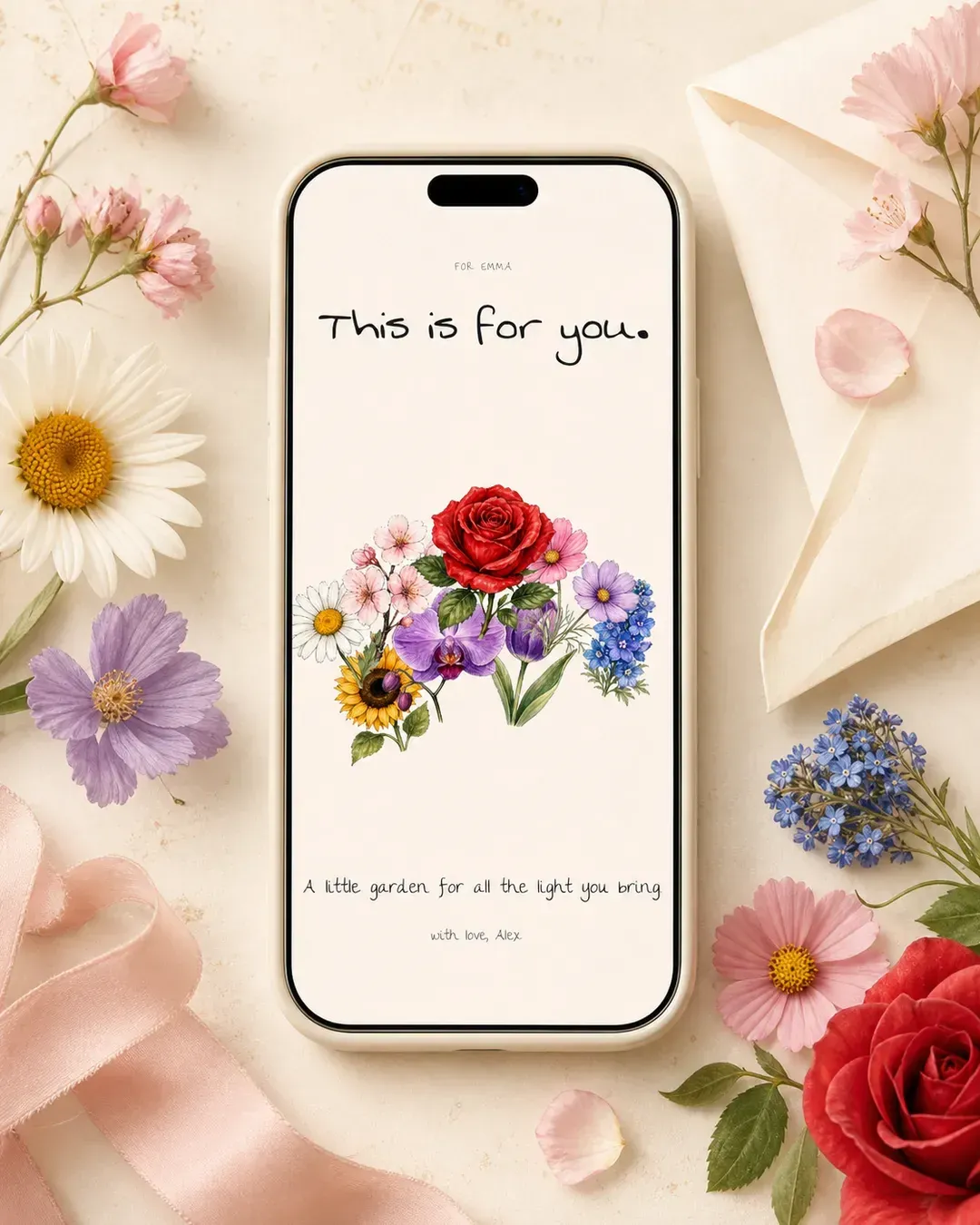 Digital Flower Bouquet