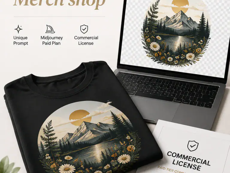 Design a resell-ready tee for your Merch shop
