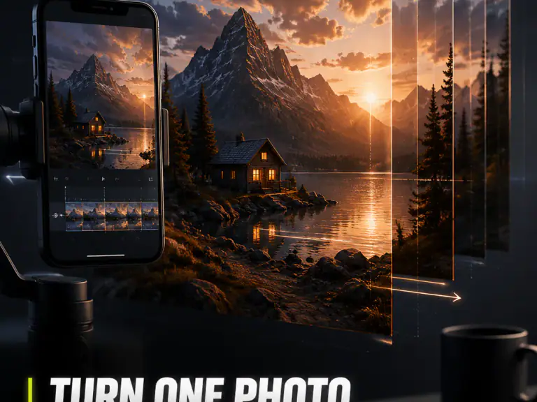 Static posts losing reach? Animate one photo into a Reel