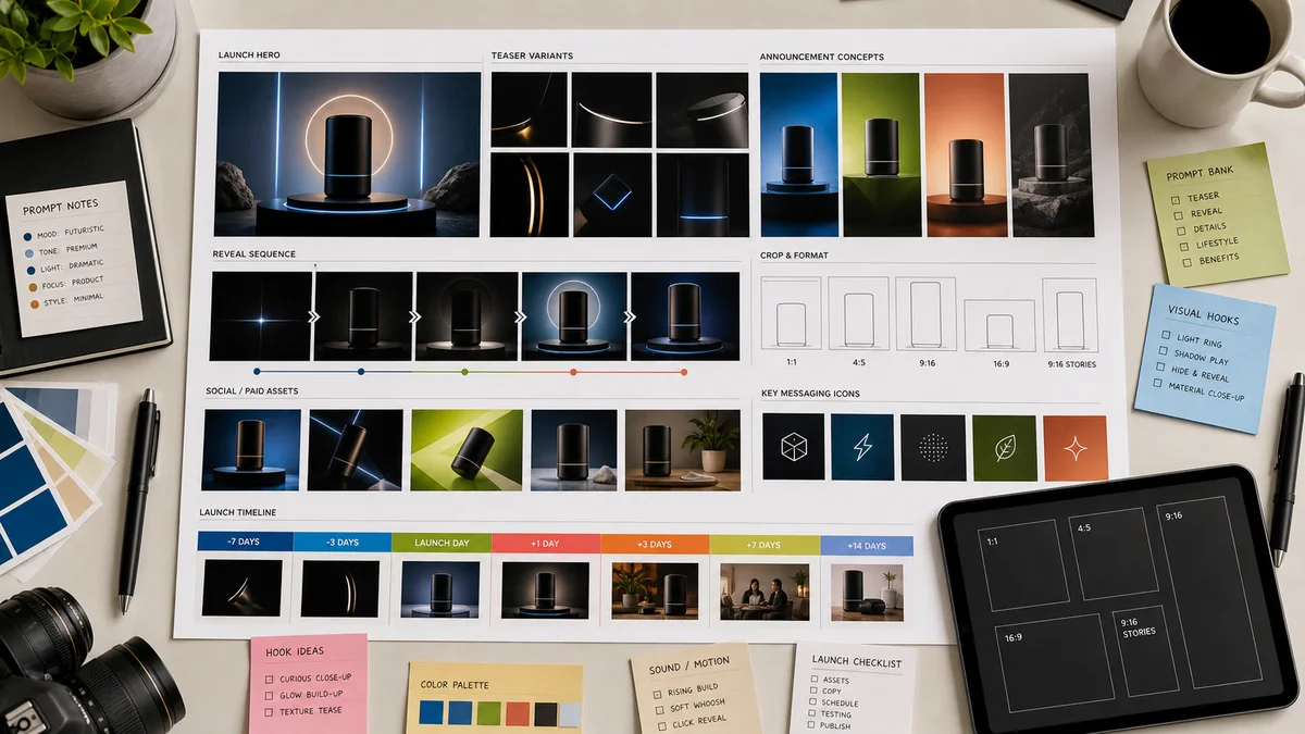 Seedream 5.0 Pro Product Launch Creative Kit