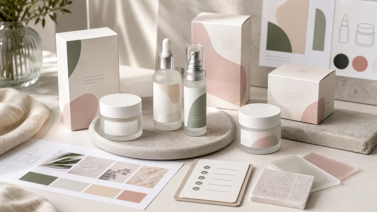 Seedream 5.0 Pro Skincare Packaging Mockups