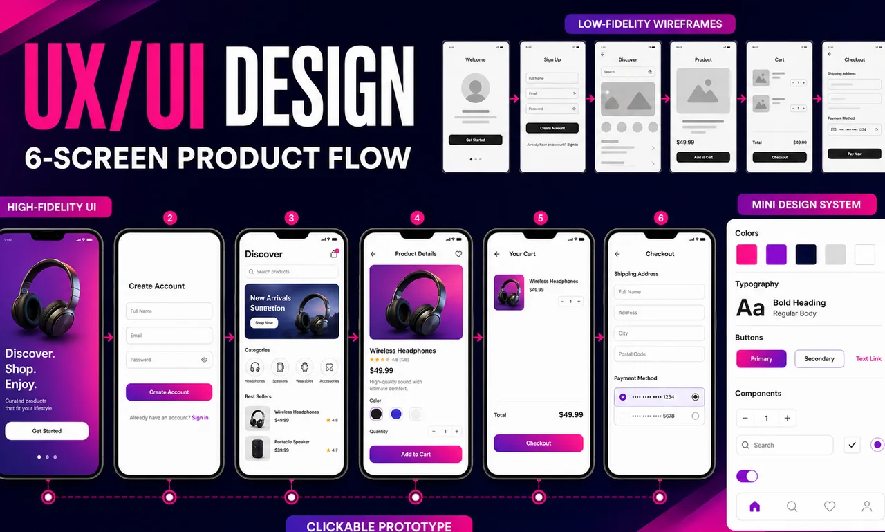 UX/UI Designer for One Product Flow